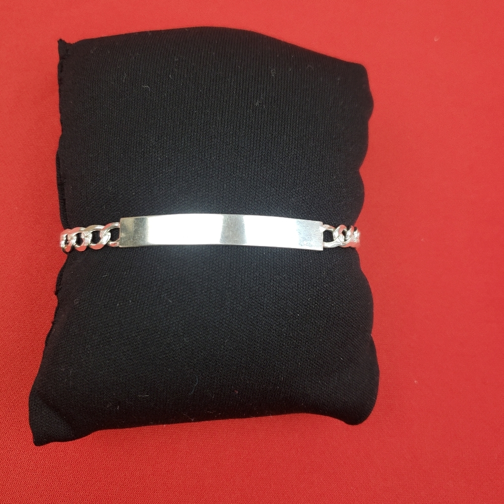 925 sterling silver mens bracelet - Picture 2 of 15